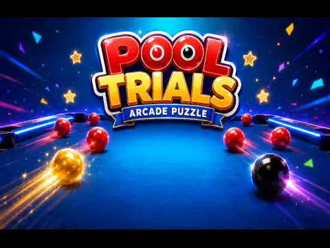 Pool Trials: Arcade Puzzle — Pool Like You've NEVER Played It!