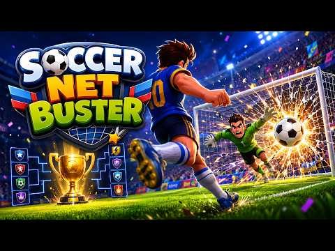 The Arcade Football Game You've Been Waiting For! Soccer Net Buster — Download Now — mobile game thumbnail