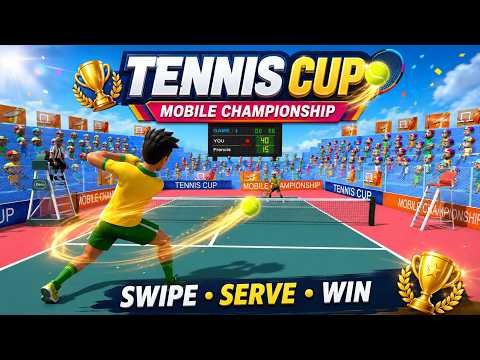 Tennis Cup: Mobile Championship – Free Tennis Game 100 Matches — mobile game thumbnail