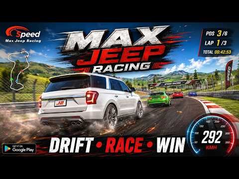Max Jeep Racing – Free Mobile Off-Road Jeep Racing Game — mobile game thumbnail