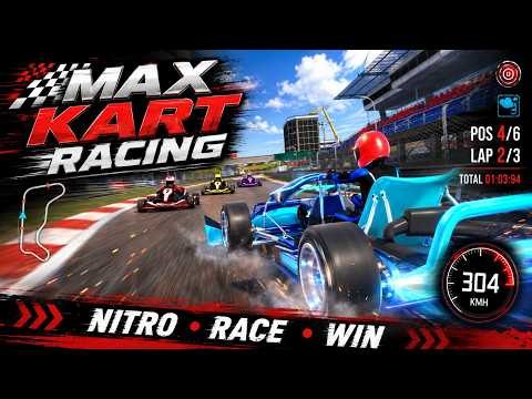 Max Kart Racing – Free Mobile Kart Racing Game with Nitro — mobile game thumbnail
