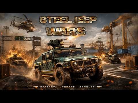 Steel Jeep Wars – Free 3D Mobile War Game with 100 Levels — mobile game thumbnail