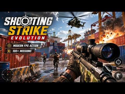 Shooting Strike Evolution – Free Mobile FPS Game 100+ Missions — mobile game thumbnail