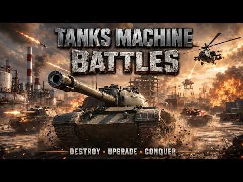 Tanks Machine Battles – Free 3D Mobile Tank War Game 100 Levels — mobile game thumbnail