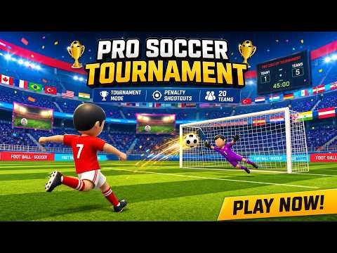 Pro Soccer Tournament – Free Mobile Football Cup Game 20 Teams — mobile game thumbnail