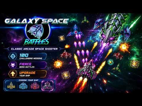 Galaxy Space Battles – Free Mobile Space Shooter 100 Missions — mobile game thumbnail