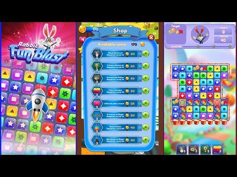 Rabbit Fun Blast for Android — mobile game thumbnail