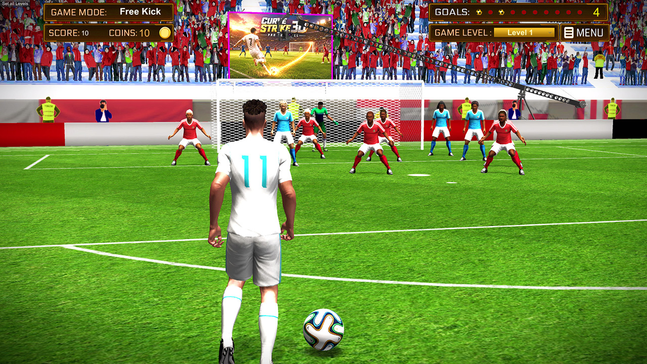 Curve Strike 3D: Pro Football