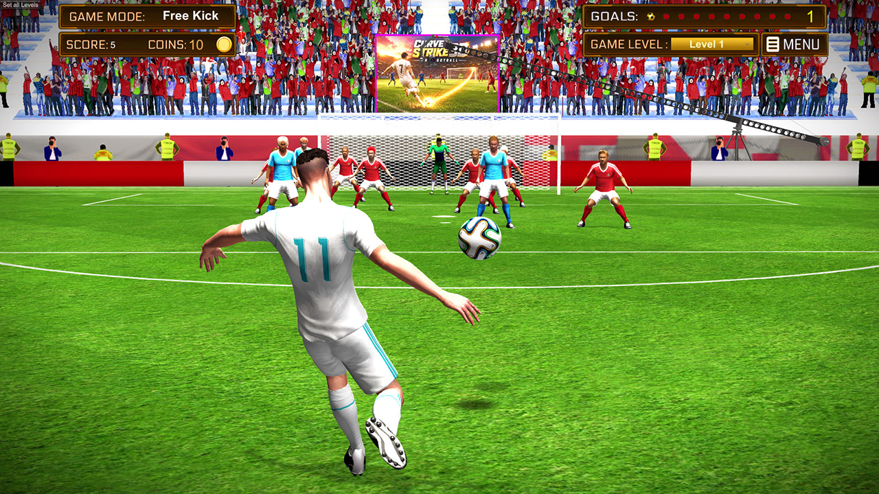 Curve Strike 3D: Training Mode